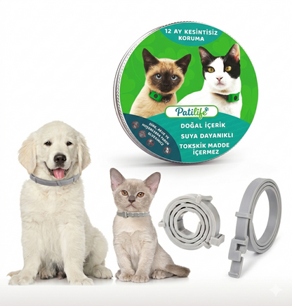 Kedi & Köpek Pire/Kene Önleyici Tasma – 38 cm