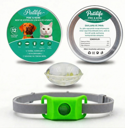 Patilife™ – Kedi ve Köpekler İçin Doğal Pire & Kene Aparatı